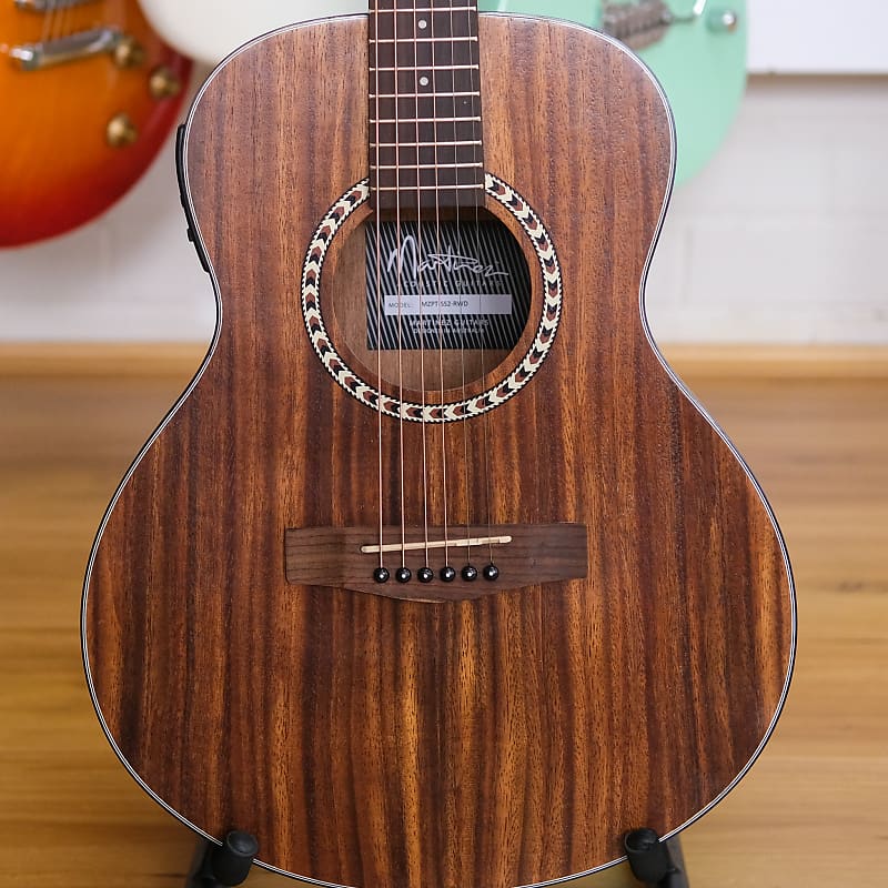 Martinez Short Scale Acoustic Electric Guitar (Rosewood) Reverb