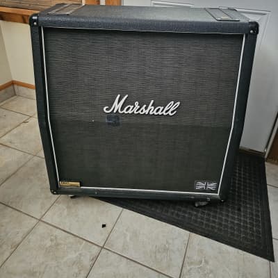 Marshall 1960AV Vintage 280-Watt 4x12" Angled Guitar Speaker Cabinet 1990 - Present - Black image 1