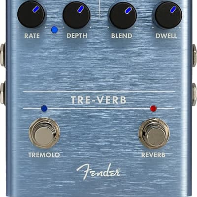 Fender Tre Verb Tremolo Reverb Effects Pedal image 1