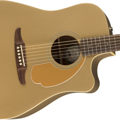 Fender Redondo Player Acoustic Electric Guitar - Bronze Satin image 6