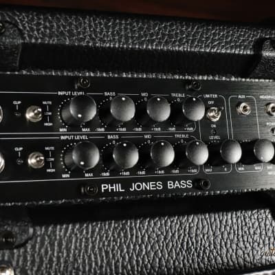 Phil Jones Bass BG-400 Suitcase Compact 4x5” 300W Combo Amp w/ Cover - Black image 3