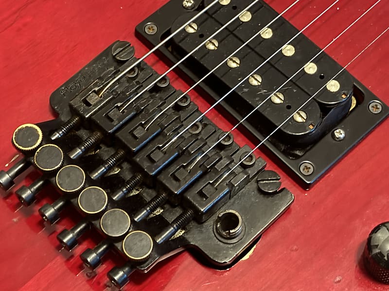 Chandler San Francisco Superstrat 1980s -Reverse Headstock