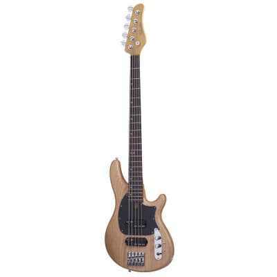 Schecter CV-5 5-String Bass Guitar (Natural, Rosewood Fretboard) for sale