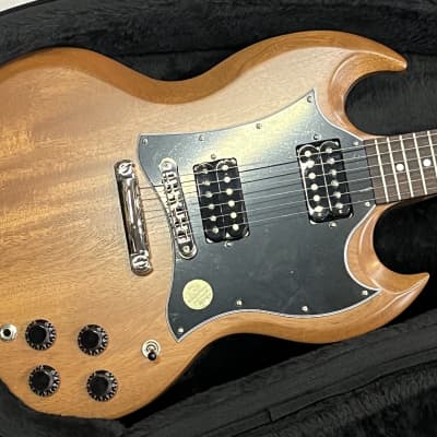 Gibson SG Standard Tribute Natural Walnut Satin New Unplayed w/ Bag Auth Dealer 6lbs 10oz #0117 image 1