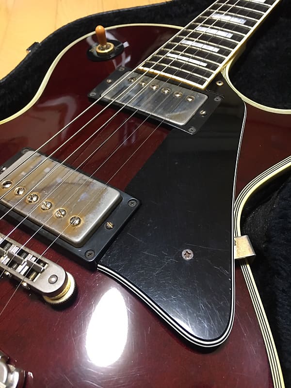Orville by Gibson LPC Les Paul Custom Wine Red 1993, Fret