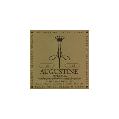 Cuerdas Clásica Augustine Imperial Gold Medium Tension image 2