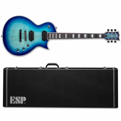 ESP LTD EC-1000T CTM FM Electric Guitar Violet Shadow + ESP Hard Case BRAND NEW image 1