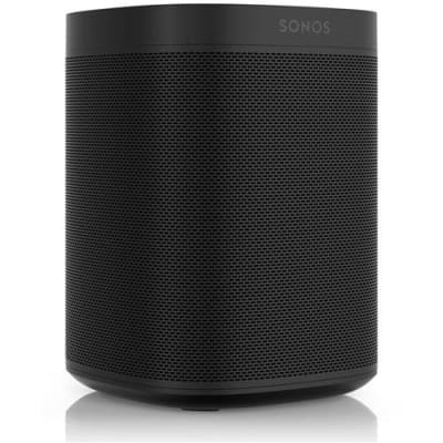 Sonos One (Gen 2) Smart Speaker with Built-In Alexa Voice Control, Wi-Fi, Black image 4
