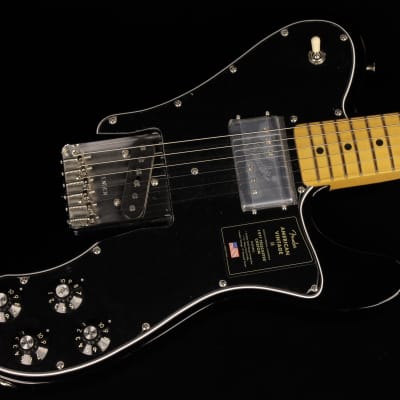 Fender American Vintage II 1977 Telecaster Custom - BLK (#842) image 1