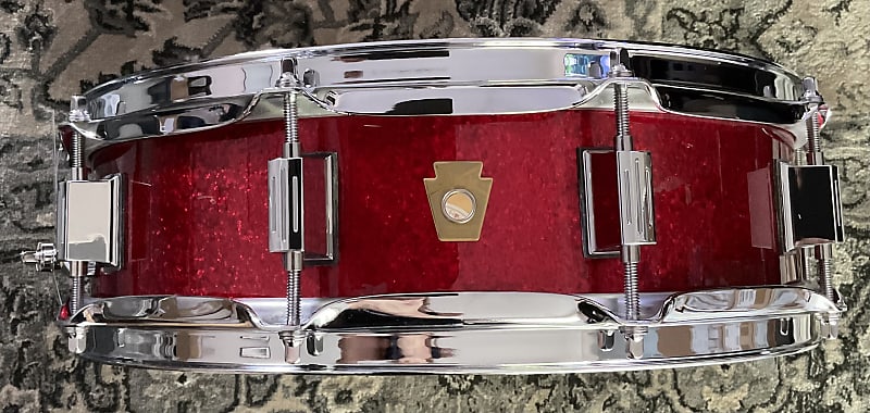 Ludwig Legacy Classic 4 x 14” Snare Drum Red Sparkle | Reverb