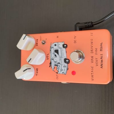 Animals Pedal Vintage Van Driving is Very Fun Overdrive | Reverb