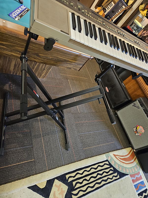 Proline 2Tier XBraced Keyboard Stand Reverb