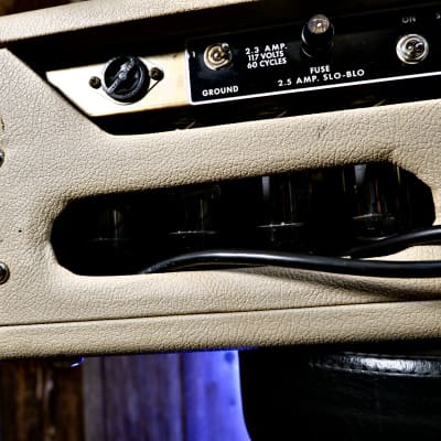 Fender Showman Blackface Head 85w 1964 - Blonde image 15