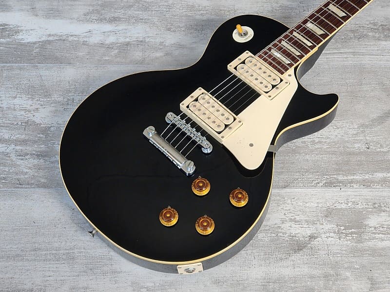 1982 Tokai Japan LS-50 Love Rock Les Paul Standard (Ebony) | Reverb