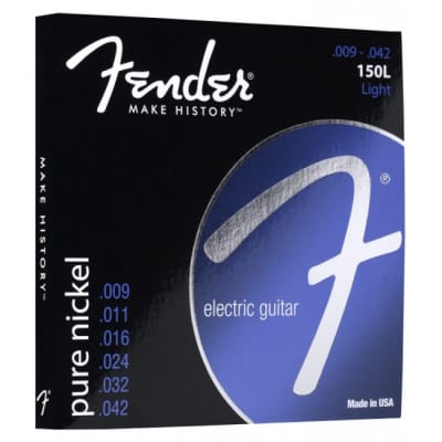 FENDER 150L Original 150s Light 009-042 Saiten für E-Gitarre. Pure Nickel Wound for sale