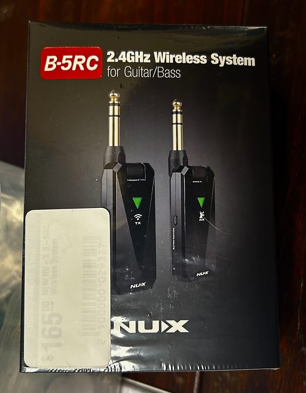 NuX B-5RC 2.4GHz Wireless Guitar System | Reverb