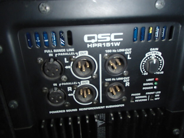 Qsc hpr151w top