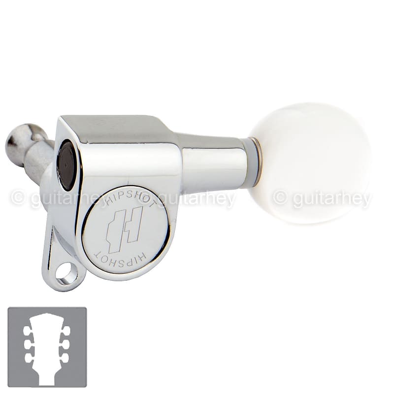 NEW Hipshot Classic Tuners Pearloid Buttons Set Reverb Australia
