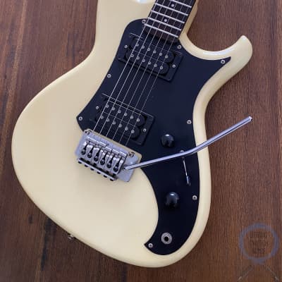 Aria Pro II Guitar, RS Wildcat, HH SUPER STRAT, Vintage White, MIJ, 1986, for sale