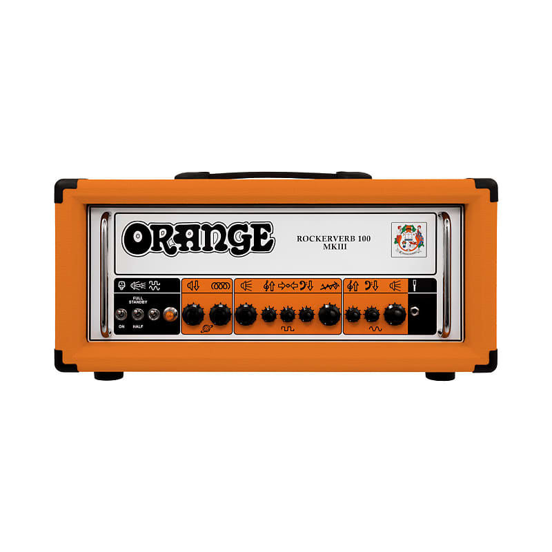 Orange Amps Rockerverb MKIII 100 Tube Guitar Amp Head (Orange) image 1