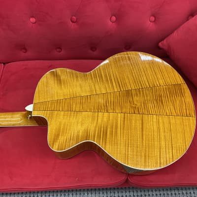 Taylor 655ce 12-String Acoustic Guitar 2003 Natural with Case With Repaired Cracks In Top. image 8