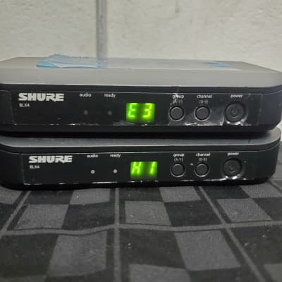 Shure BLX4R (x2) Single-Channel Wireless Rackmount Receiver w