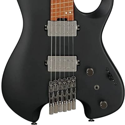 Ibanez QX52BKF Q STandard 6 String Standard Electric Guitar in Flat Black image 1