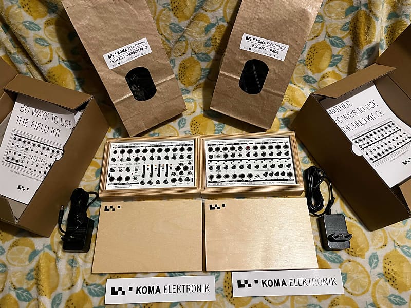 Koma Elektronik Field Kit & Field Kit FX PLUS expansions / Reverb
