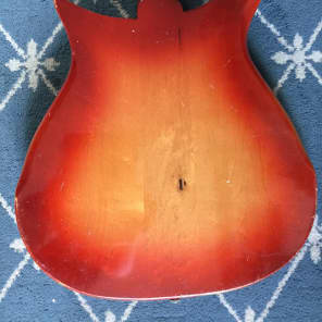 Rickenbacker 450-12 12-String Electric Guitar 1967 Fireglo image 10