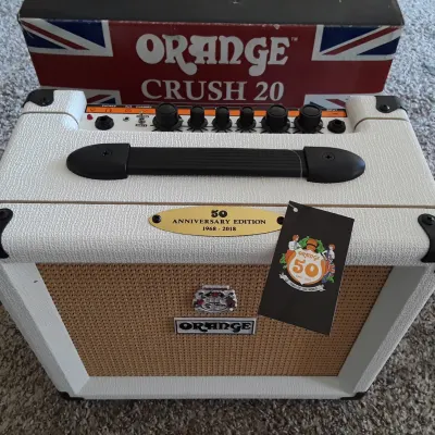 Orange Crush 20 Guitar Amp 50th Anniversary Limited Edition White