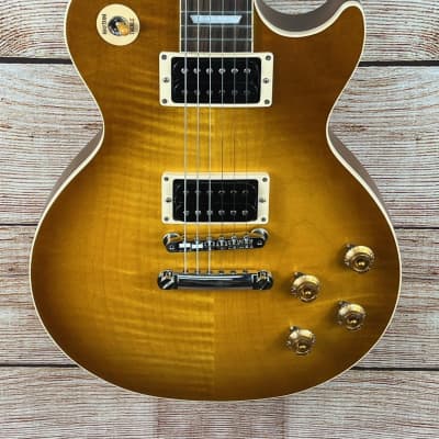 Gibson Les Paul Standard 50s Faded Electric Guitar, Vintage Honey Burst image 3