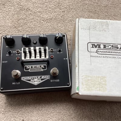 Mesa Boogie Throttle Box EQ Overdrive Pedal for sale