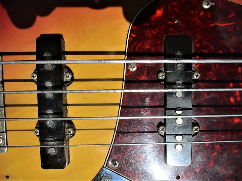 Ibanez Jazz Bass Copy, 1976 Japan, Sunburst Finish