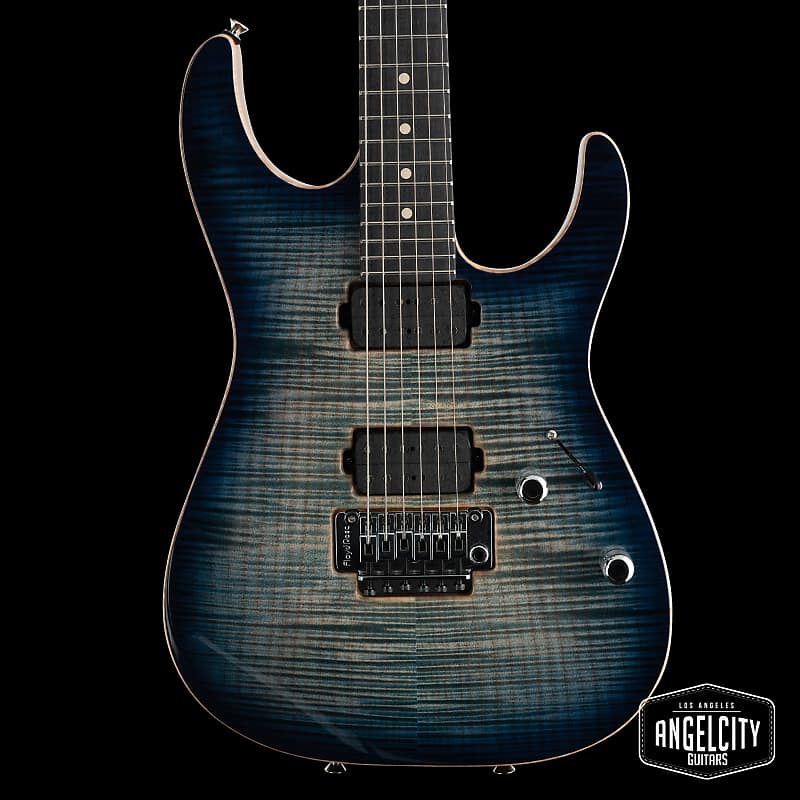 Tom Anderson Arc Angel - Natural Arctic Blue Burst | Reverb