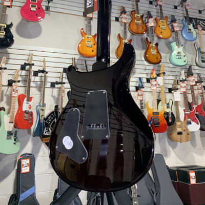 PRS SE Custom 24 Electric Guitar - Black Gold Sunburst Hard Case Included Authorized Dealer 906 image 8