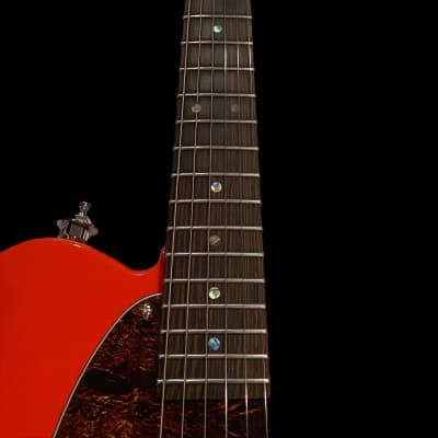 T Style Esquire Parstcaster - Fiesta Red - 2024 - Solid Rosewood Neck - GFS Rail Humbucker - Fender GigBag image 8