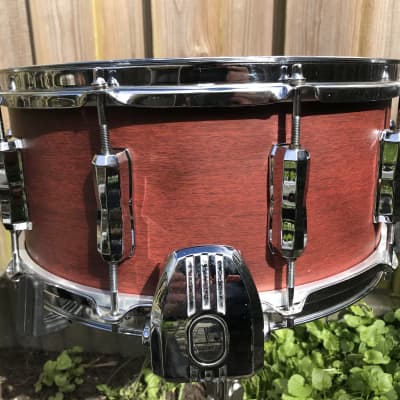Majestic Endeavor snare 14x6 Thin birch Shell with rerings image 5