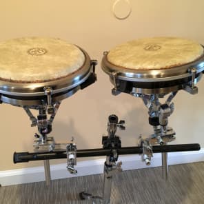 Pearl travel conga cheap set with stands