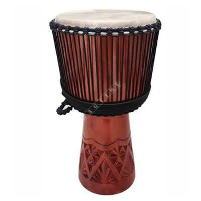 Toca Percussion Origins Djembe TODJ-10AM, 10, African Mask #AM