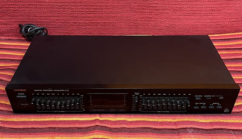 Luxman G111 10 bands graphic stereo digital equalizer | Reverb