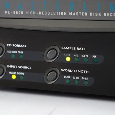 Alesis Masterlink ML-9600 High Resolution Master Disk Recorder