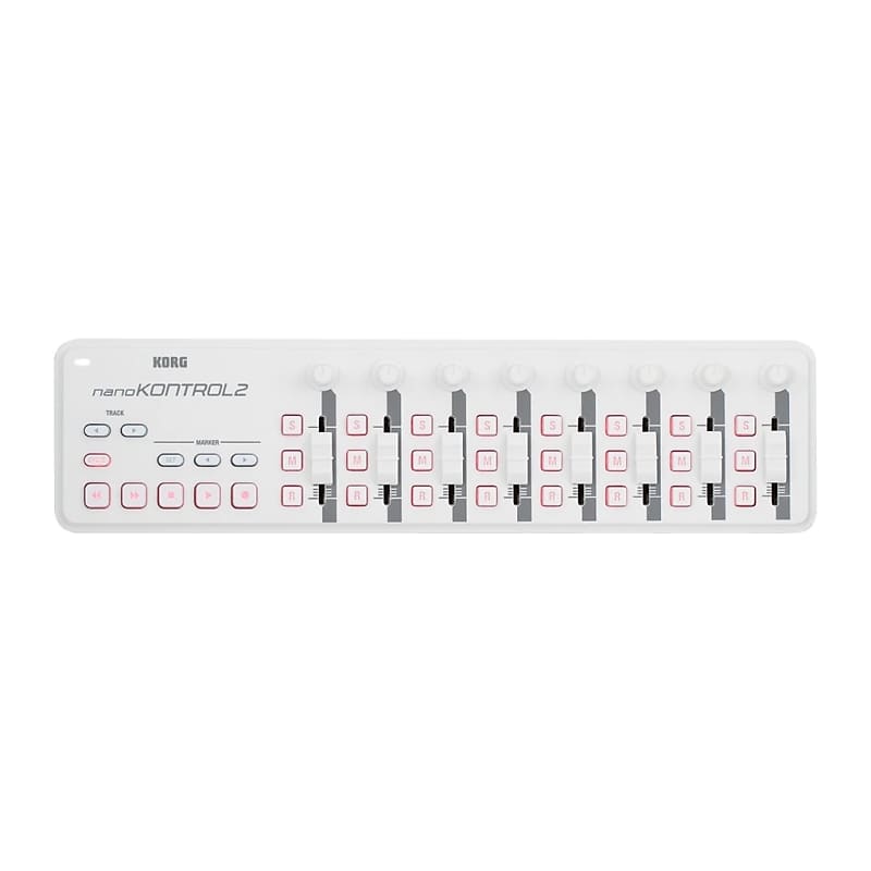 nanoKONTROL2 (White) Slimline USB MIDI Control Controller image 1