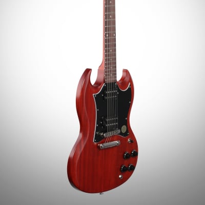 Gibson SG Tribute Electric Guitar (with Soft Case), Vintage Satin Cherry image 4