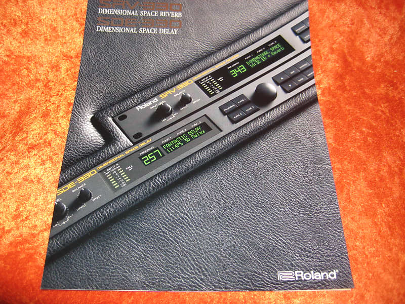 Roland SRV-330 Dimensional Space Reverb Delay From 1993 | Reverb Roland SRV-330 Dimensional Space Reverb Delay From 1993 | Reverb