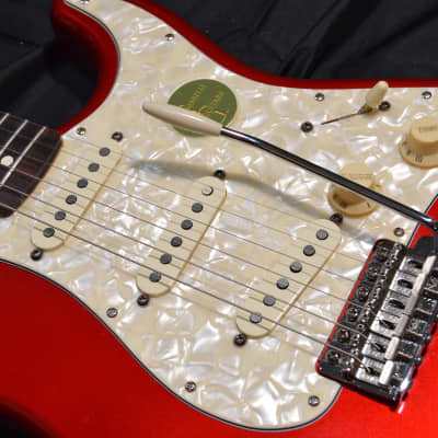 Fender Powerhouse Deluxe Stratocaster Candy Apple Red Low Noise Booster Wired image 23