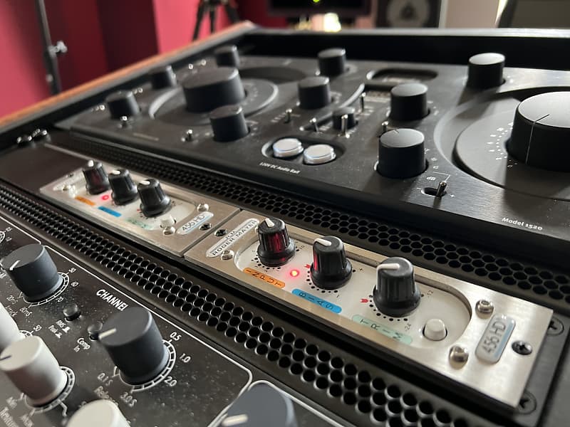 Roger Mayer 456HD x2 (2023 like new!) with 500 series dual Reverb