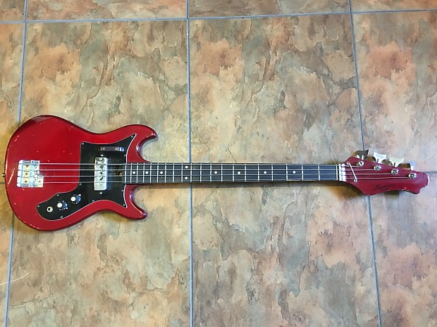 Vintage harmony best sale bass guitar