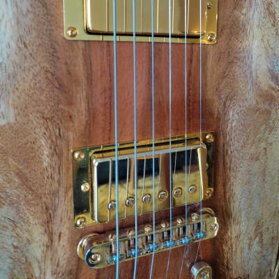 Luthier Built Phantom Style Guitar Natural image 3