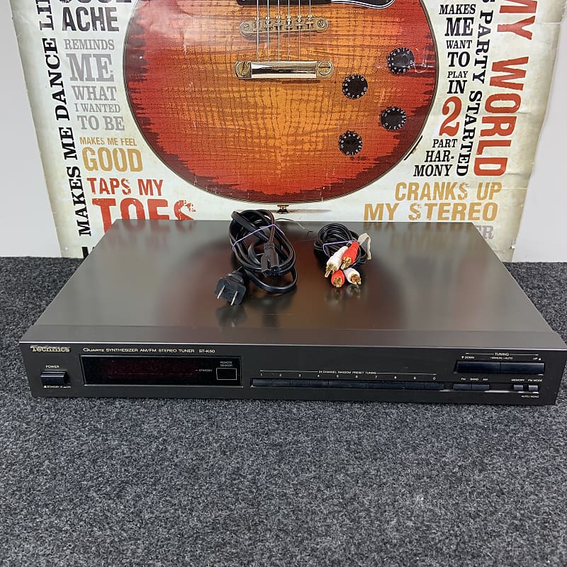 Technics ST-K50 Quartz Synthesizer AM/FM Stereo Tuner | Reverb