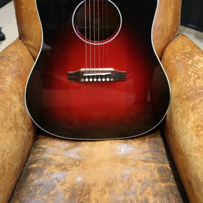 Gibson Slash Signature J-45 Vermillion Burst 2020 image 2